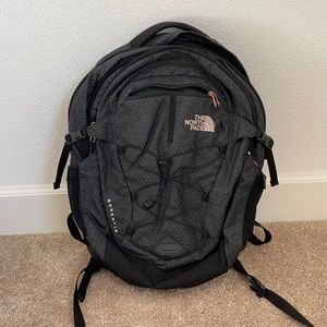 the north face rose cold borealis backpack